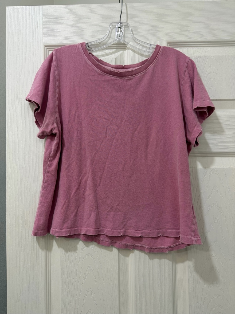 Le Bon Shoppe Organic Cotton Vintage Boy Tee in pink